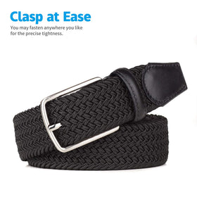 Giantsize big-tall belt highlighted by 1-38 inch width for steady, secure support.