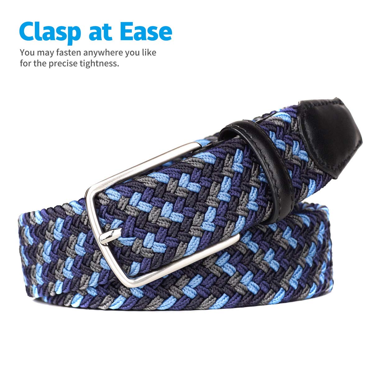 Giantsize elastic band in action shows comfortable stretch.