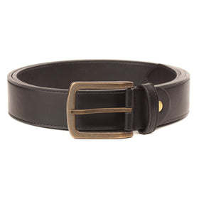 Giantsize belt black front view for big and tall comfort