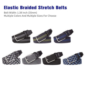 Giantsize four-season belt blends with outfits for work or weekend wear.