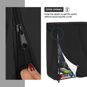 Gicov golf bag storage cover dustproof ventilation keeps interior dry