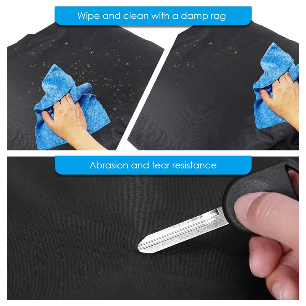Gicov wipe or hose clean for easy maintenance
