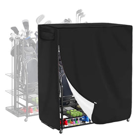 Gicov golf bag storage cover fabric protects gear from rain and sun