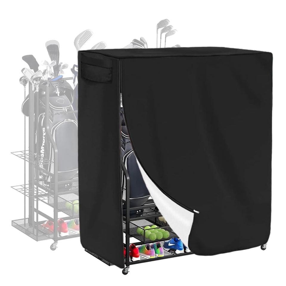 Gicov golf bag storage cover fabric protects gear from rain and sun