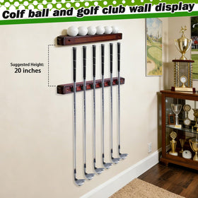 Giltiil home office or man cave golf storage adds elegant decor.
