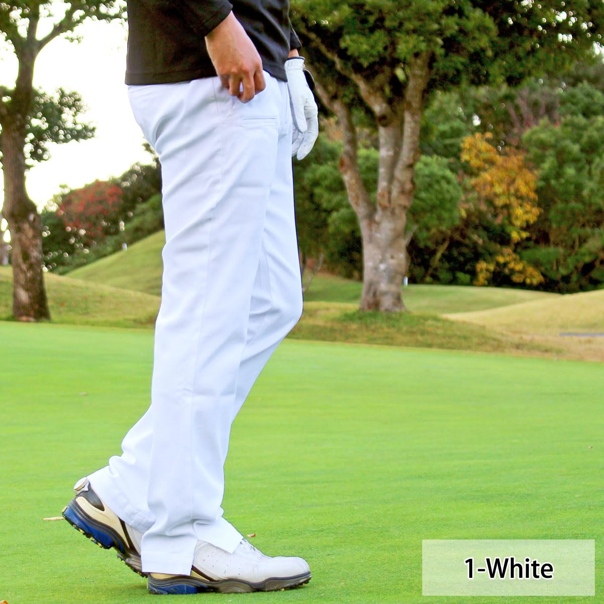 GIORNO SEVEN men's golf pants five-pocket design for convenient storage.