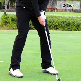 GIORNO SEVEN slim-fit golf pants provide a modern, streamlined look.