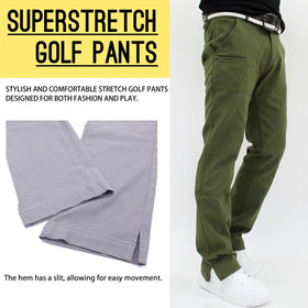 GIORNO SEVEN stretch fabric supports comfortable slim fit during rounds