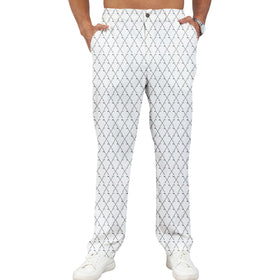 Giromo men's golf lightweight pants front view, breathable fabric for comfort