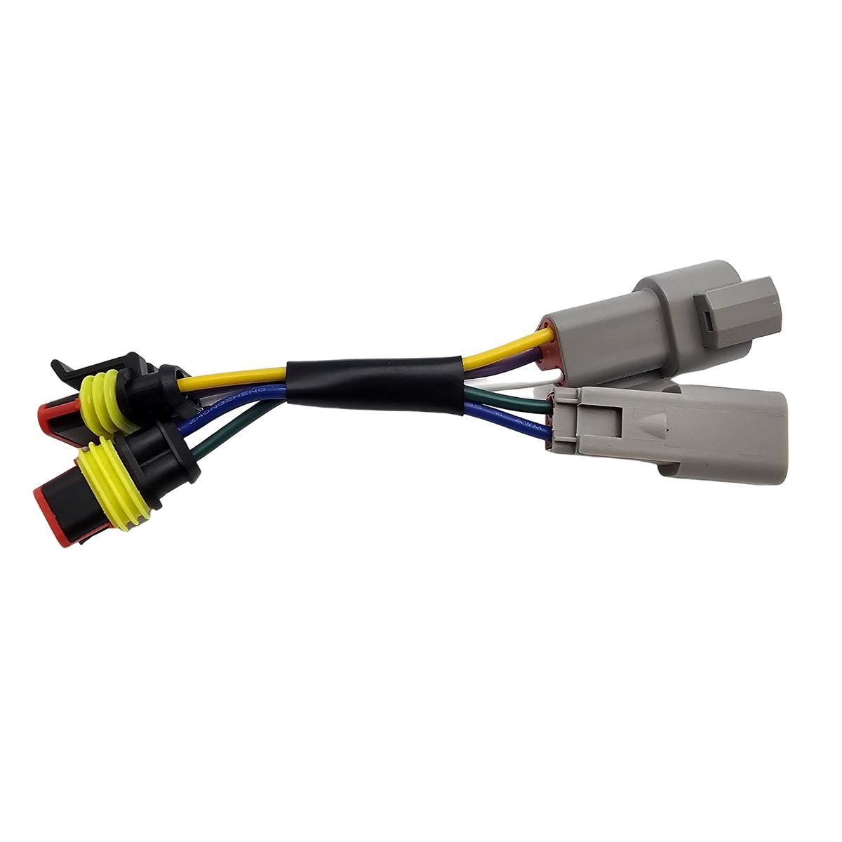Giuqa MCOR3/4 adapter harness connecting points for a reliable Club Car fit