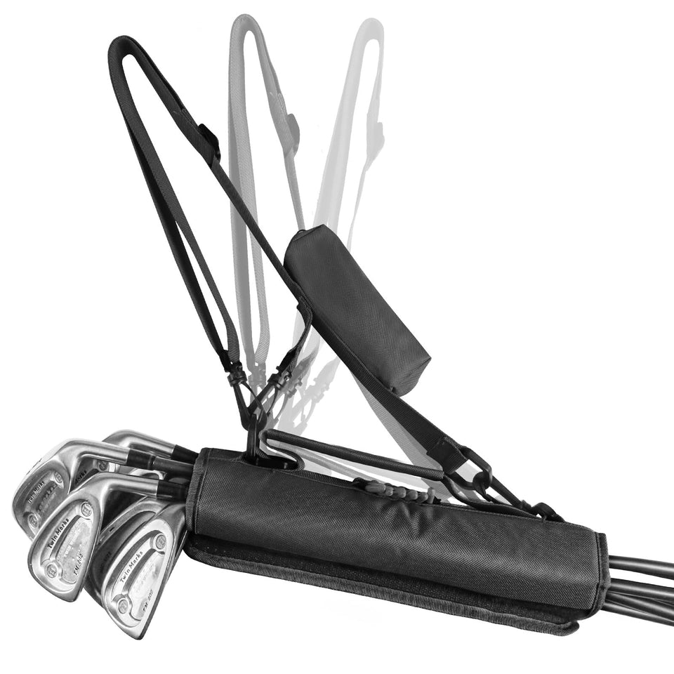 GKandi 3-7 club golf bag stability keeps clubs secure on uneven ground