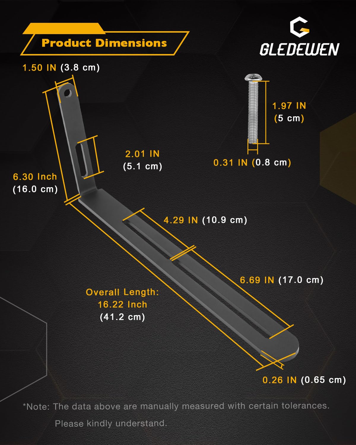 Gledewen bracket mounted on SE18/SE28 for reliable compatibility