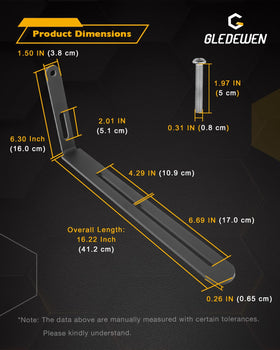 Gledewen bracket mounted on SE18/SE28 for reliable compatibility