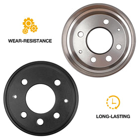 Gledewen brake shoes spring kit enhances pedal feel and smooth operation.