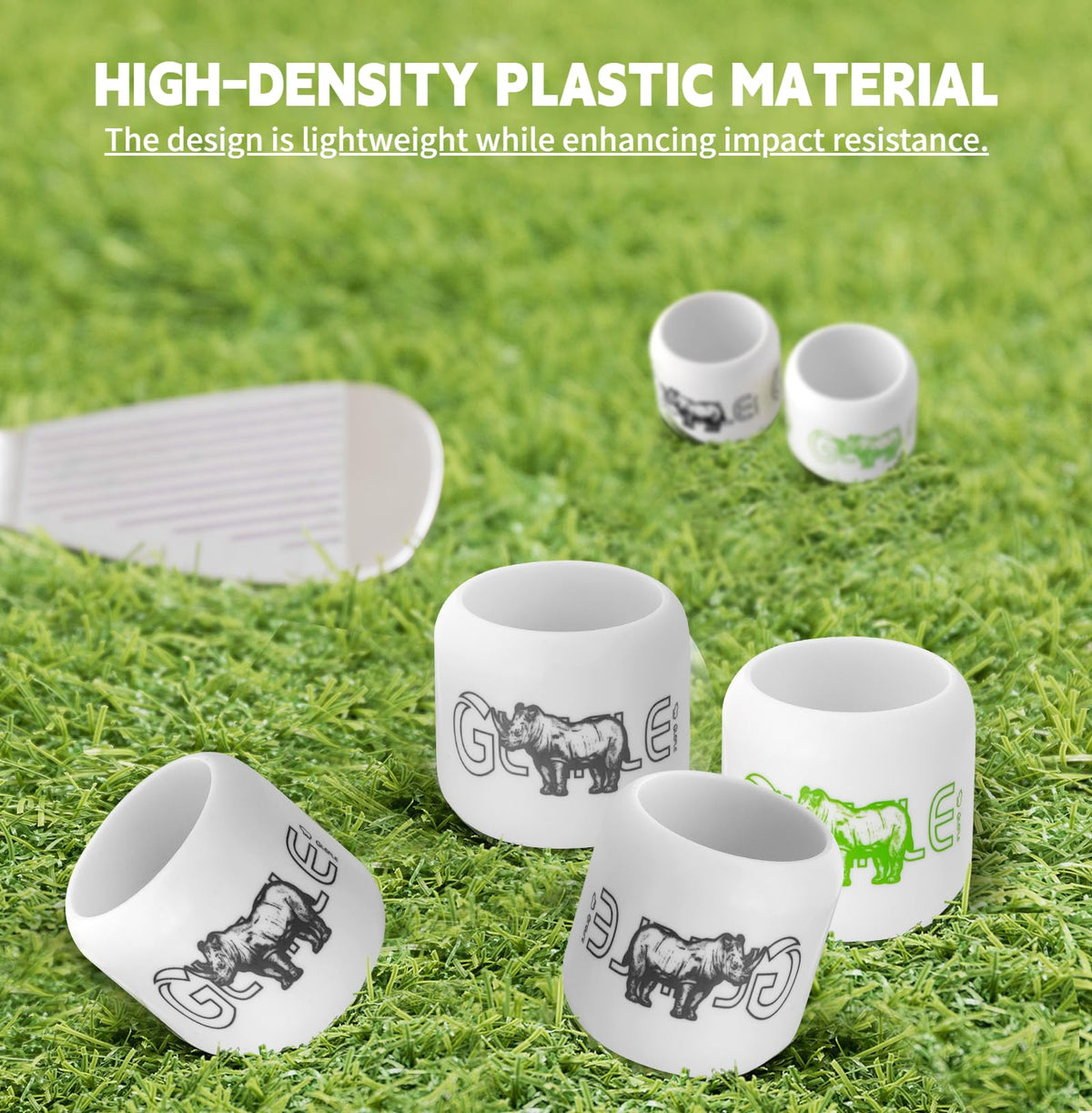 GLEFLE Ball durable polymer build withstands outdoor and indoor practice sessions