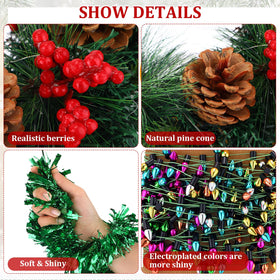 Glitinsel LED light strings provide versatile lighting for parades