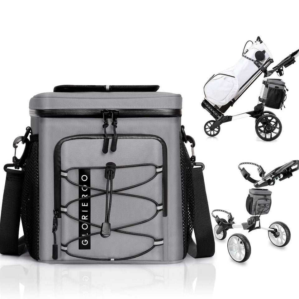 GLORIEROO golf cart cooler bag 12-can capacity for refreshing drinks on the course