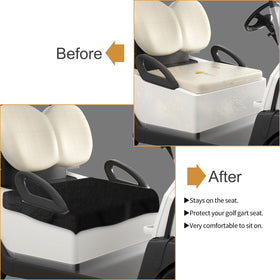 Gloserin back non-slip dots prevent seat shifting during drives.