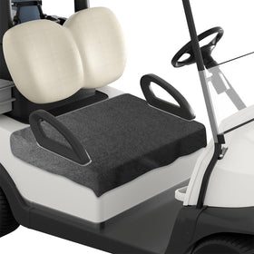 Gloserin golf cart seat covers front view showing universal fit for EZGO, Club Car, Yamaha.