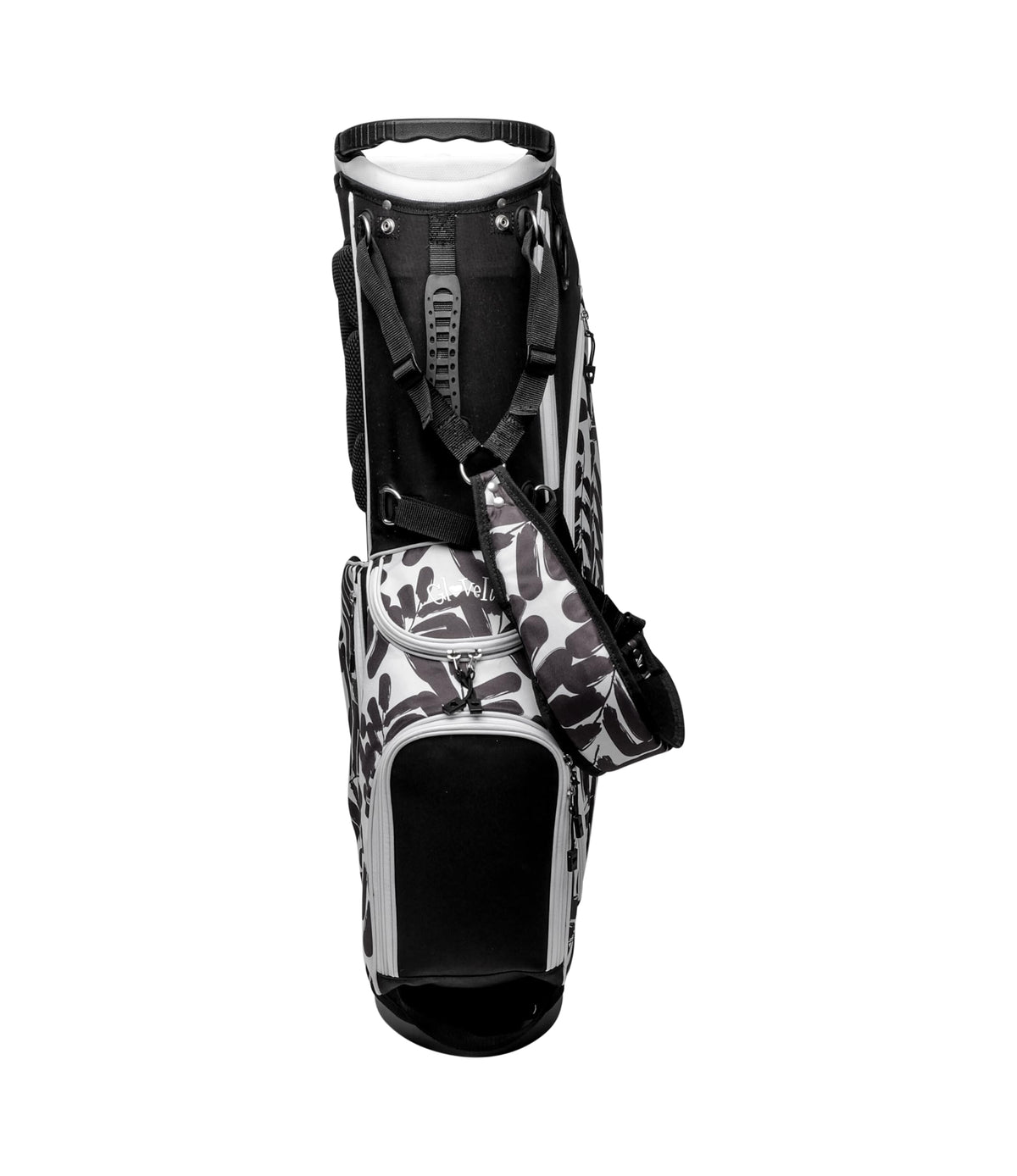 Glove It Albatross stand bag open compartments for easy club selection.