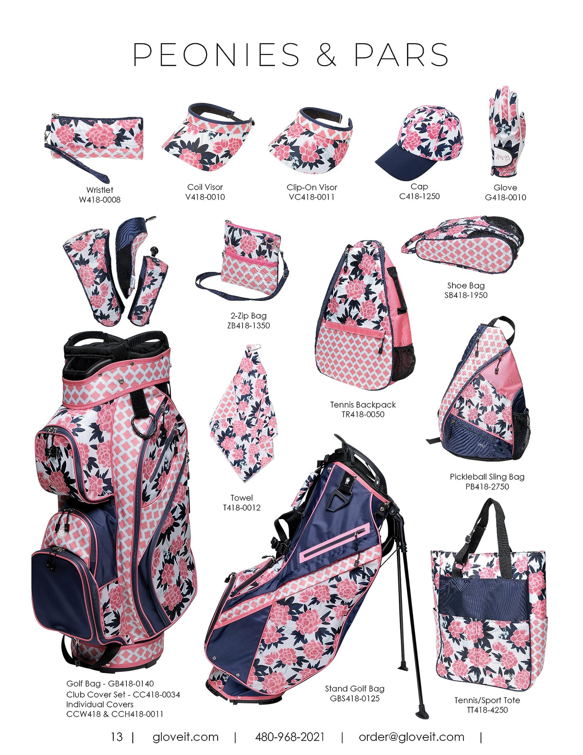 Crossbody-ready bag clips to cart bag for quick access