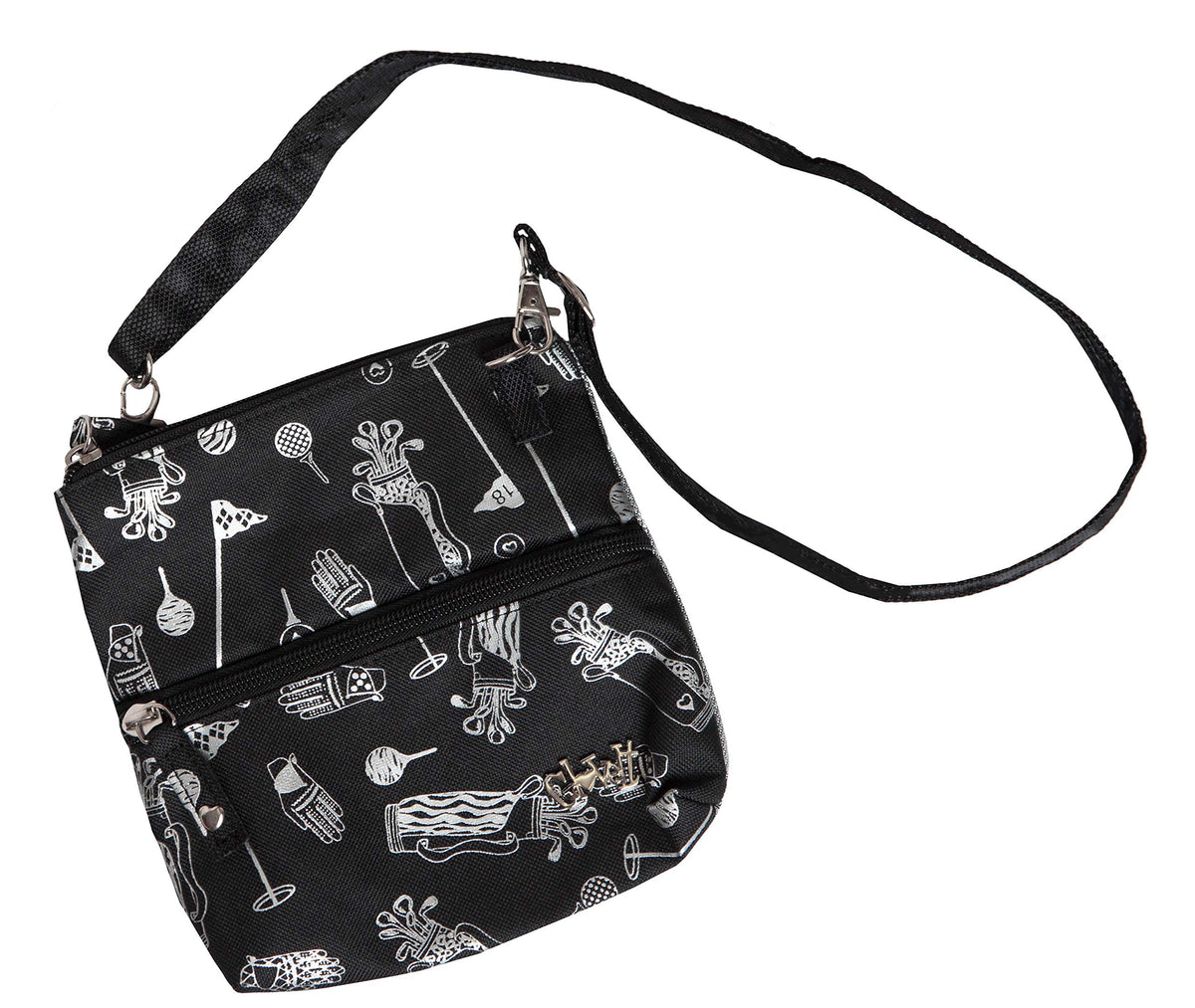 Glove It women's golf accessory bag with detachable strap for cross-body wear