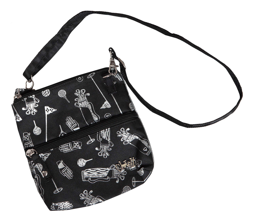 Glove It women's golf accessory bag with detachable strap for cross-body wear