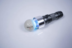 GlowV1 Night Golf Balls pack shot, 12-pack packaging emphasizing convenience and reusability.