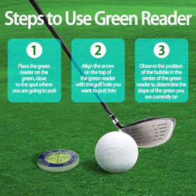 GnopSvy Golf Ball Holder clipped to a bag for easy transport