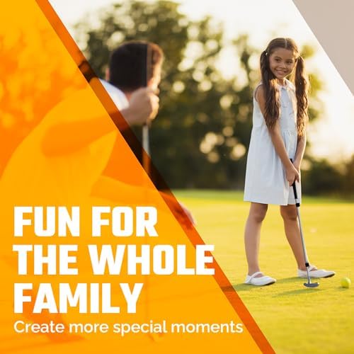 Go For It Golf kids putter with 3 balls included in the set