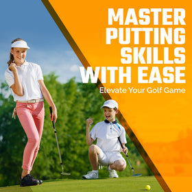 Go For It Golf right-handed junior putter designed for new golfers.