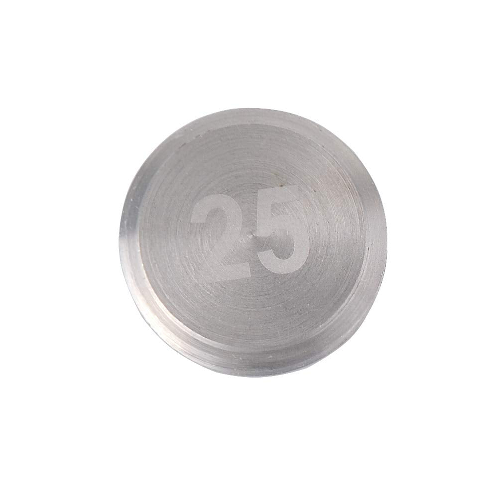 Two 25g weights included for quick setup and on-course practice.