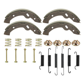 GoaMotors brake shoes kit for EZGO Medalist 97+ with enhanced stopping potential
