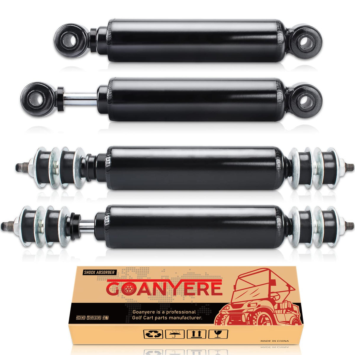 GoAnyere Club Car DS front shock for a smoother ride on rough roads.