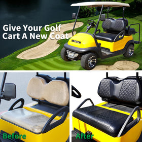GOANYERE waterproof vinyl material keeps the cart interior looking new.