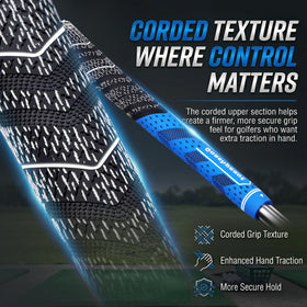 Goashpeaot All-Weather Traction with cotton cord supports secure hold in rain