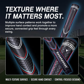Goashpeaot grips all-weather traction demonstrates rain or dew performance.