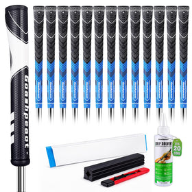 Goashpeaot half-corded grips blue pack front view highlights all-weather traction.