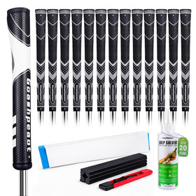 Goashpeaot premium all-weather golf grips 13-pack for a cohesive look across your bag.