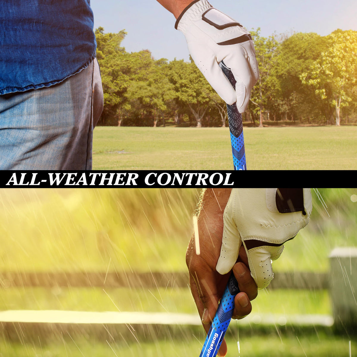 Goashpeaot repair kit included for quick, damage-free grip replacement.