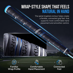 Goashpeaot soft wrap feel close-up emphasizing secure feel without pressure.