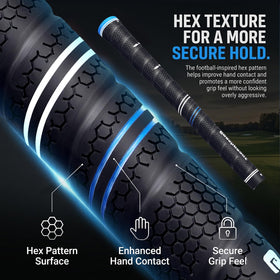 Goashpeaot tacky rubber texture enhances grip stability.