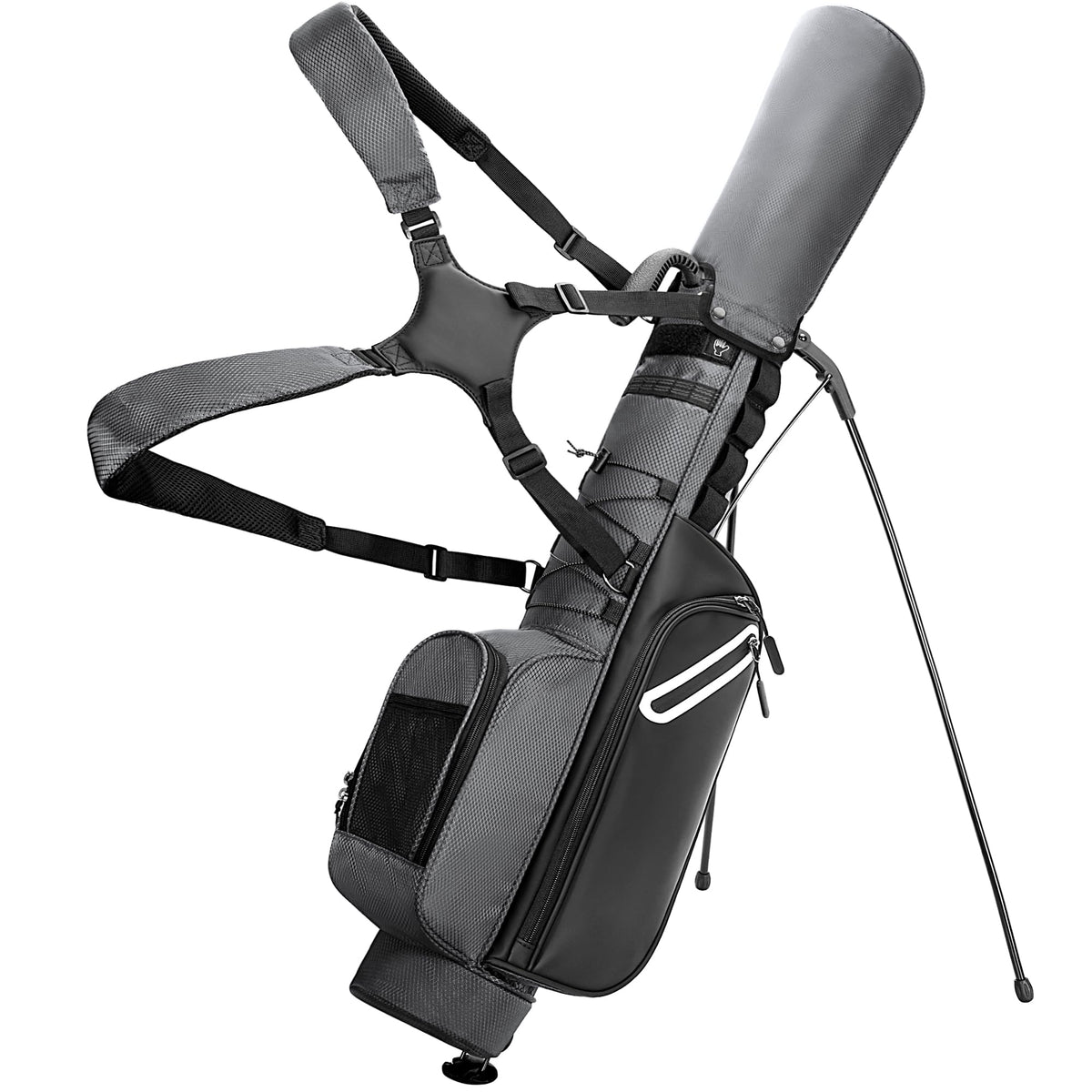 GOBUROS golf stand bag compact design for easy par-3 round transport.