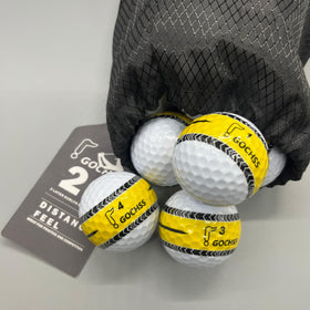 GOCHSS ball optimized for longer distance with low spin and smooth trajectory.