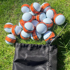 GOCHSS orange-aiming-line ball helps precise aim for consistent putting.