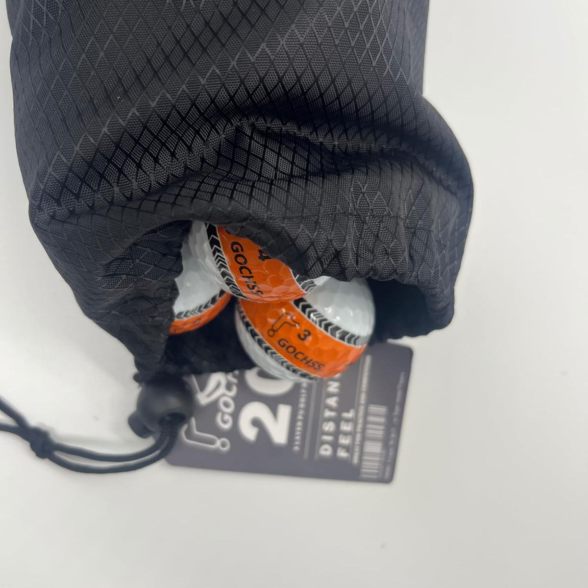 GOCHSS orange line boosts accuracy on putting during rounds.
