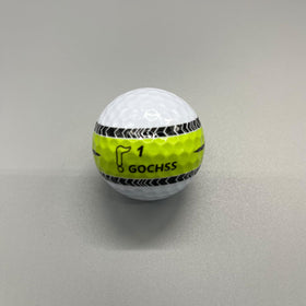 GOCHSS soft-feel three-layer ball delivering a gentle touch on approach shots.