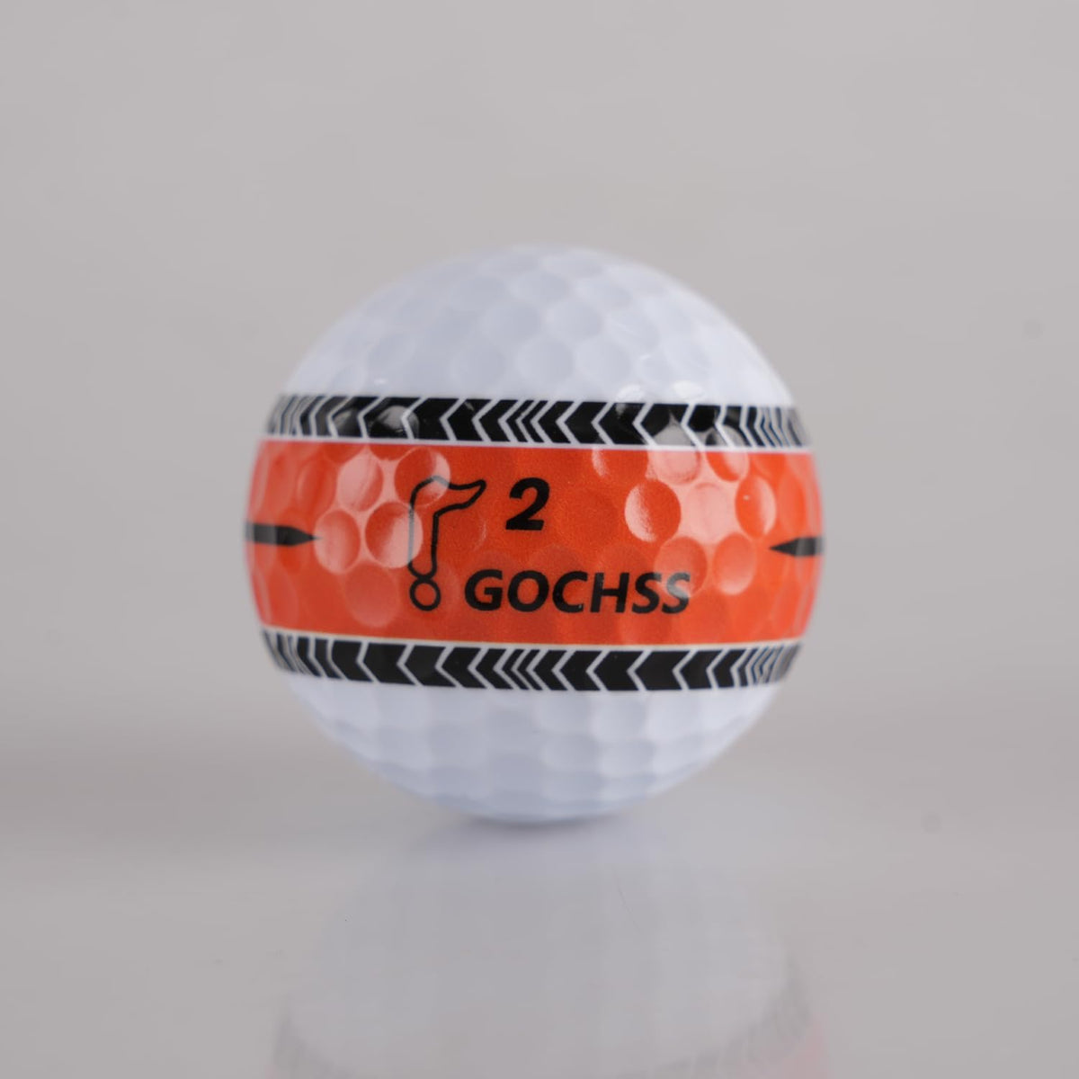 GOCHSS Surlyn cover resists wear for lasting greenside feel and control.
