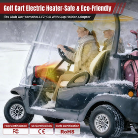 Gociean compact second-generation design fits most 48V carts.