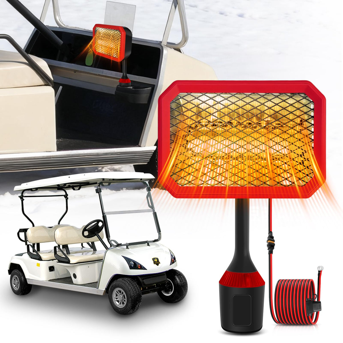 Gociean compatible with Club Car, Yamaha, EZGO 48V models.